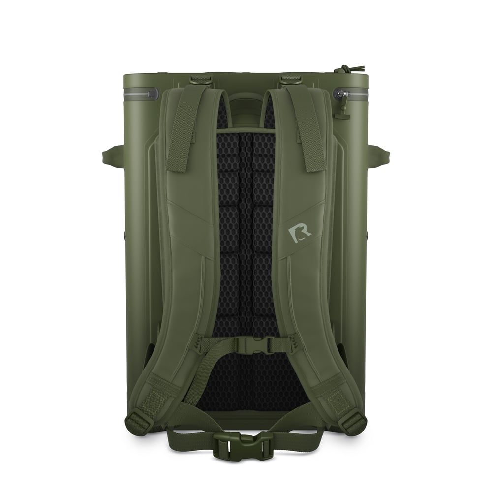 Ultra-Tough Backpack Cooler Olive - Image 6