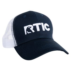 Logo Truckers Hat Navy