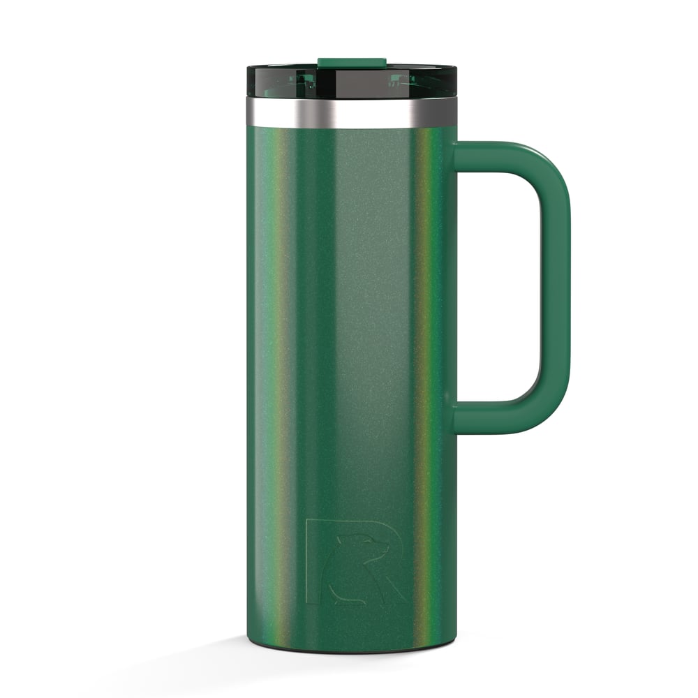 Road Trip Travel Mug Pine Tree Glitter - Image 4