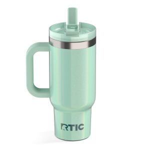 16oz Little Road Trip Tumbler Fresh Mint Glitter