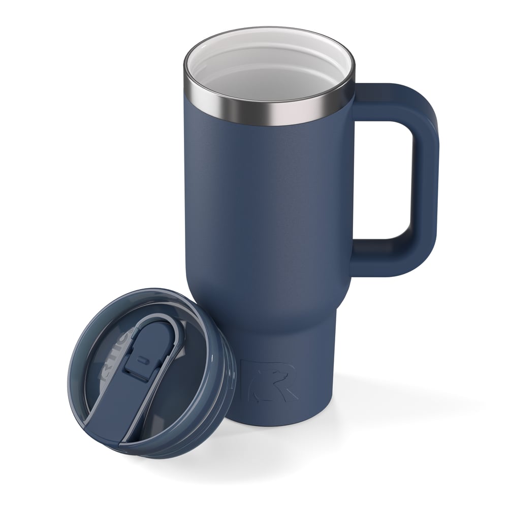 16oz Little Road Trip Tumbler Navy - Image 4