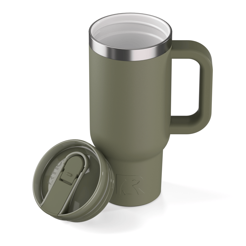 16oz Little Road Trip Tumbler Olive - Image 4
