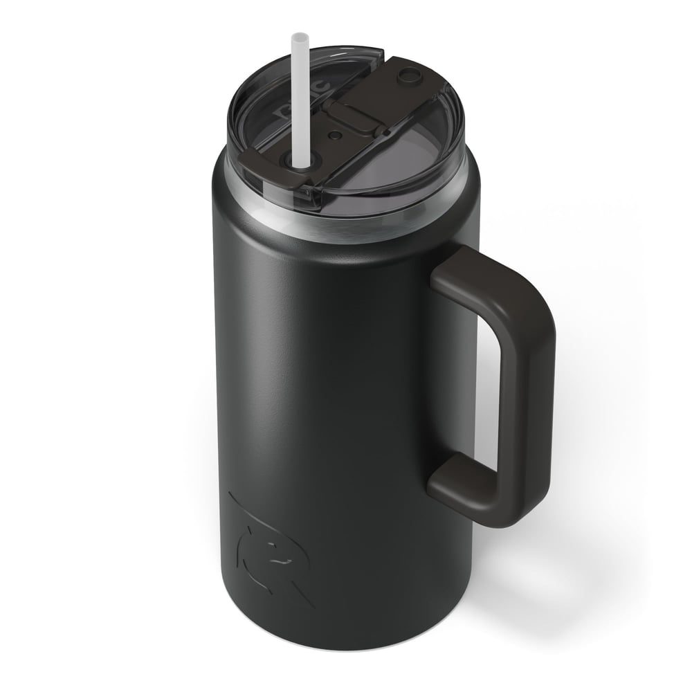 64oz Road Trip Tumbler Black - Image 4