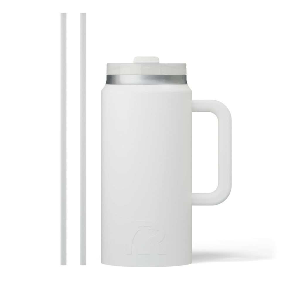 64oz Road Trip Tumbler White - Image 2