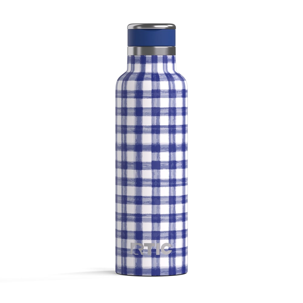 Journey Bottle Cobalt Gingham - Image 2