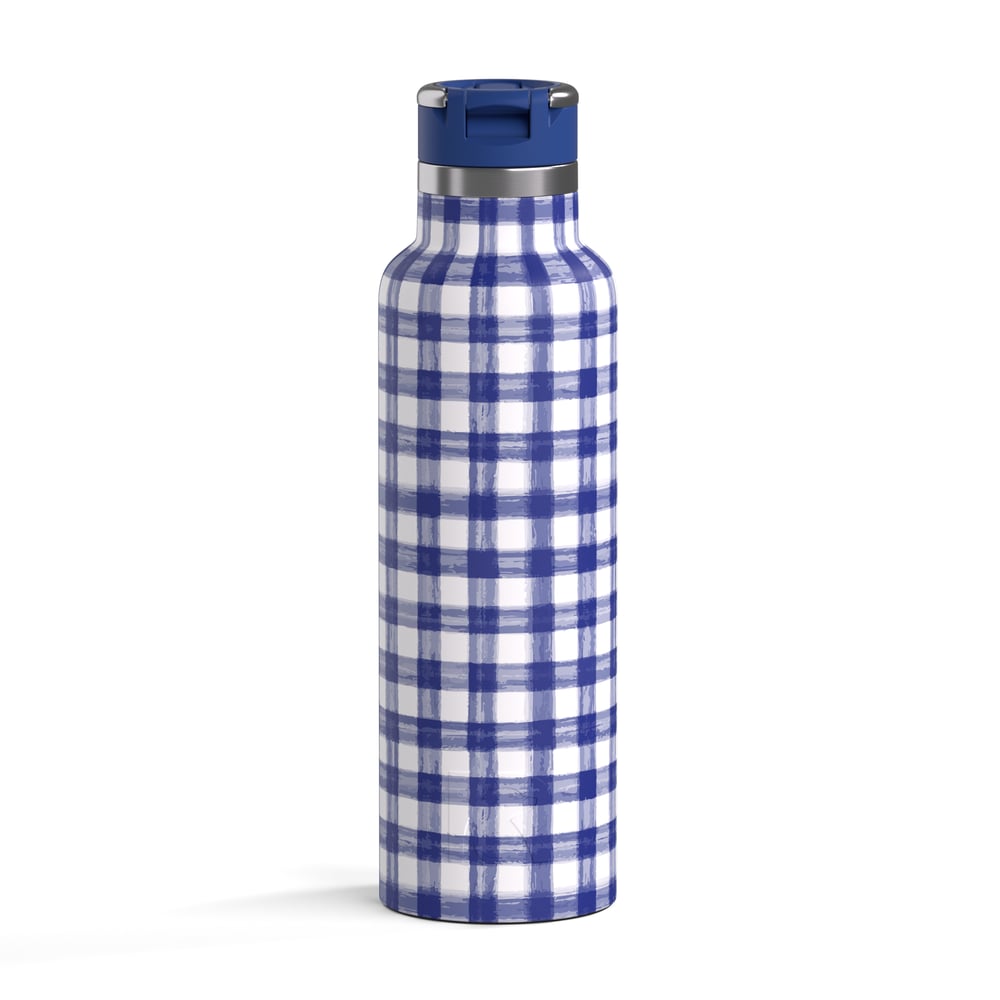 Journey Bottle Cobalt Gingham - Image 4