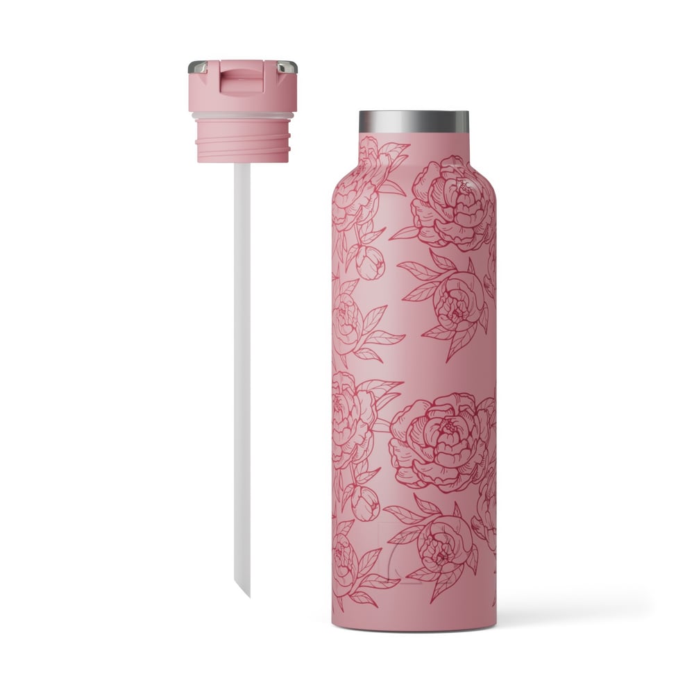 Journey Bottle Pink Peonies - Image 5