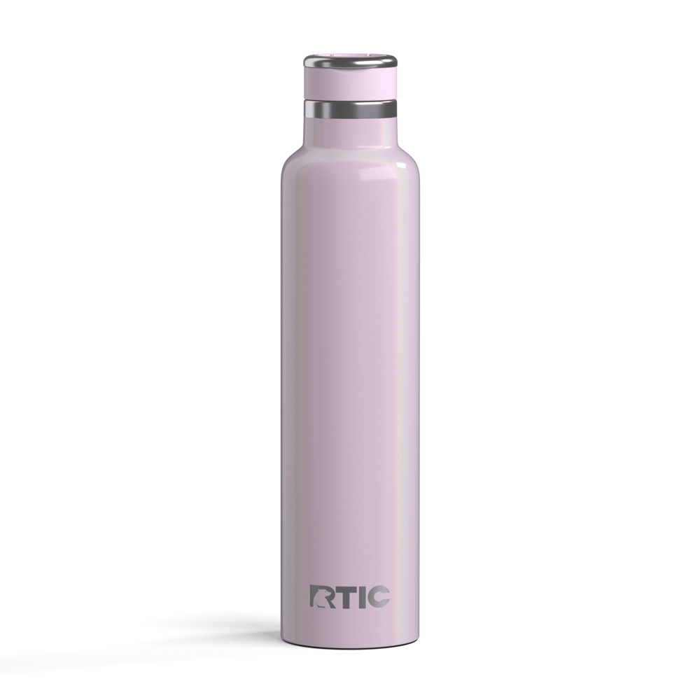 Journey Bottle Pale Pink Glitter