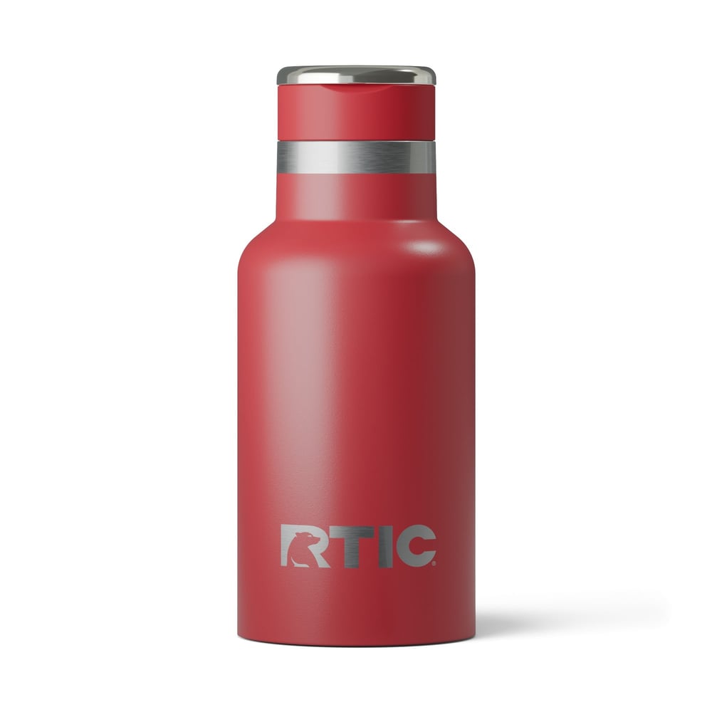 12oz Little Journey Bottle Flag Red