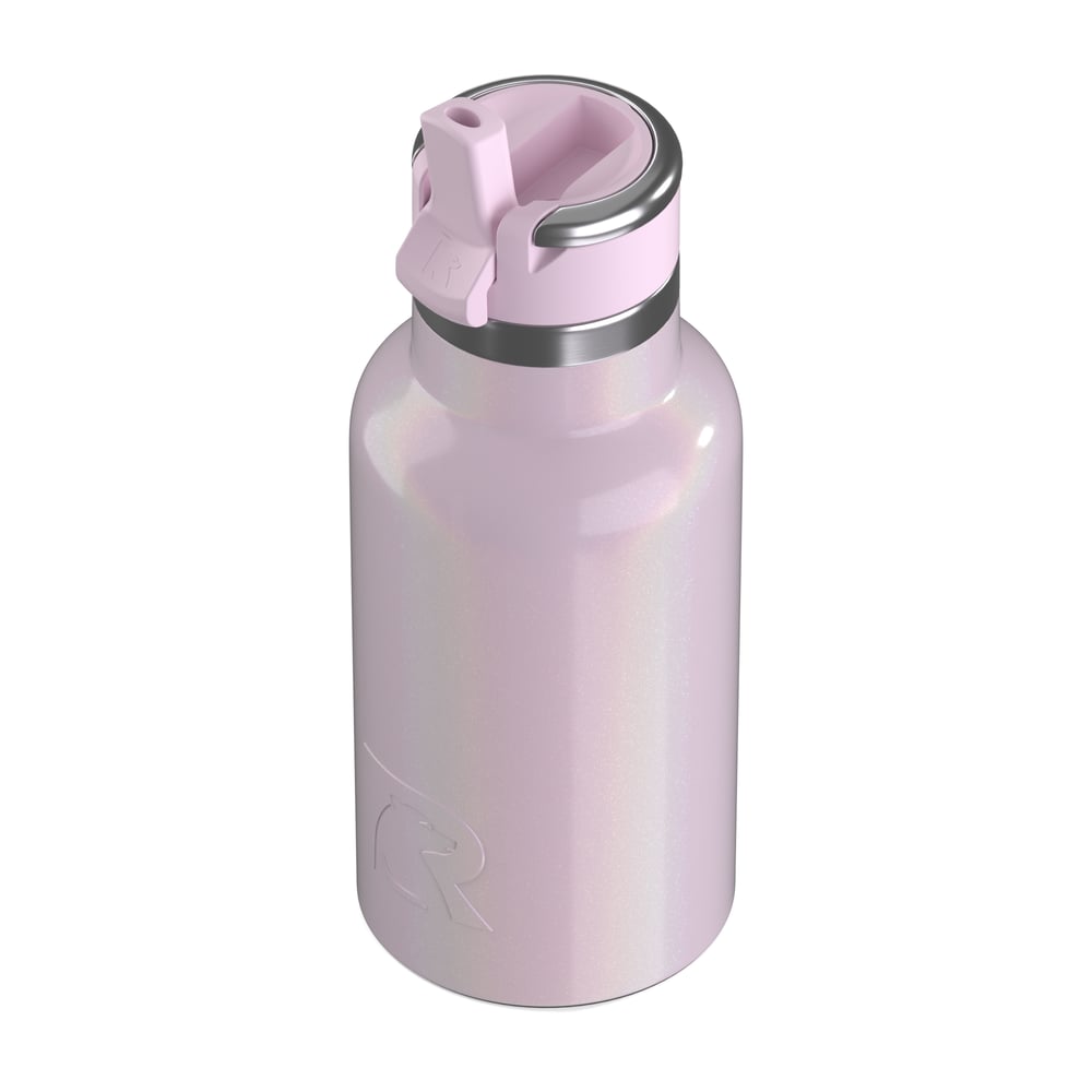 12oz Little Journey Bottle Pale Pink Glitter - Image 3