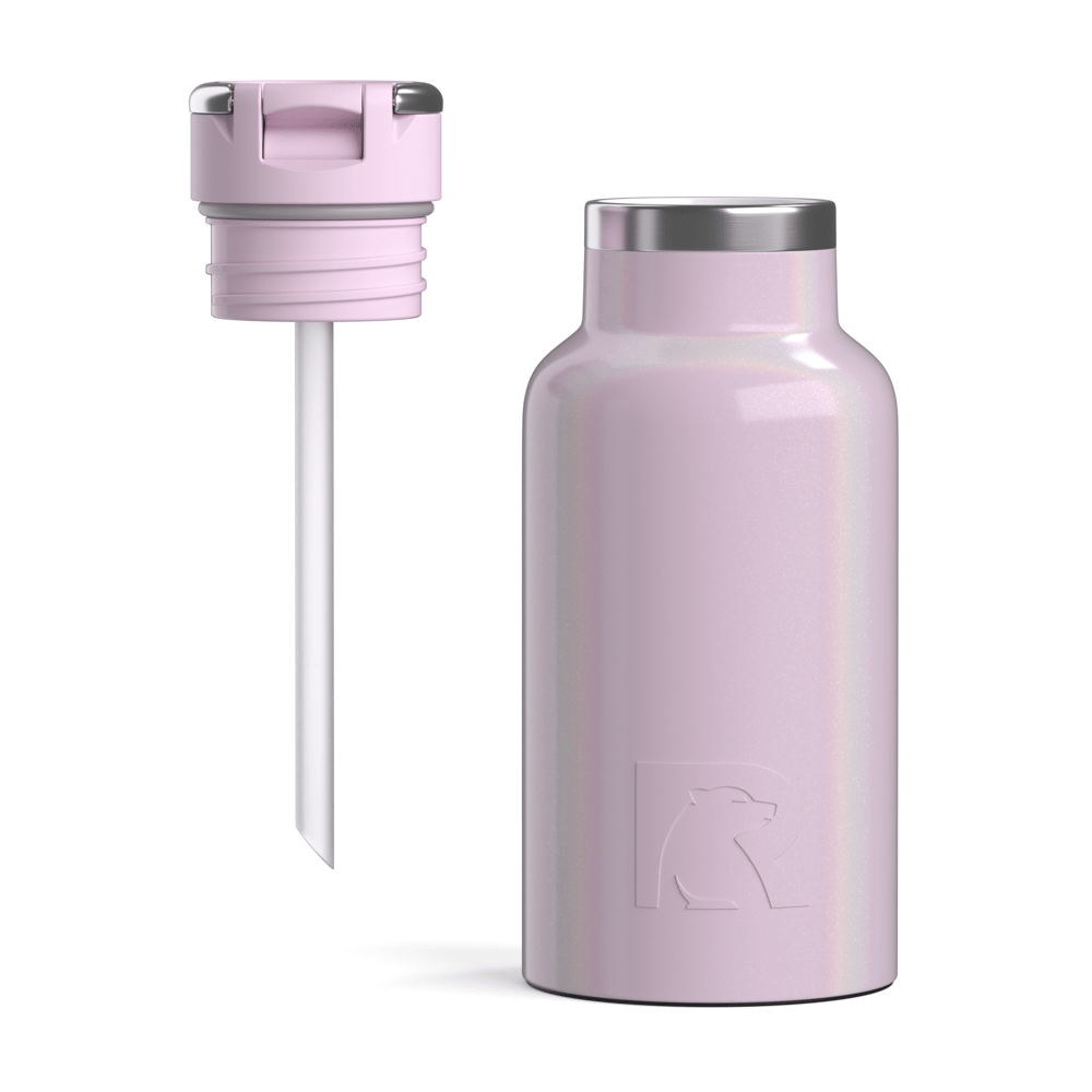 12oz Little Journey Bottle Pale Pink Glitter - Image 5