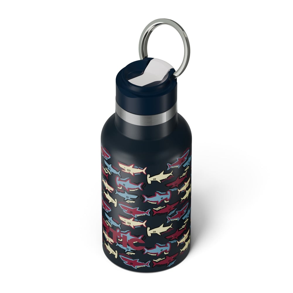 12oz Little Journey Bottle Navy Sharks - Image 4