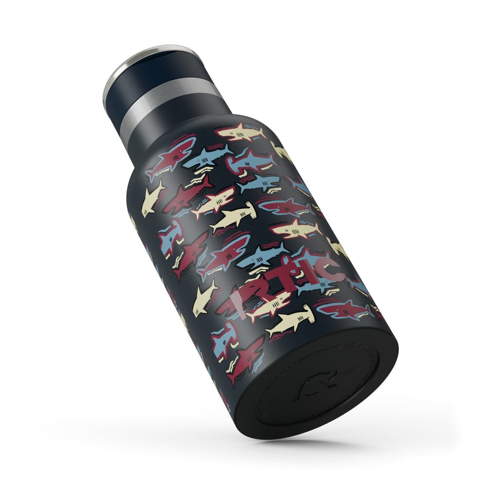 12oz Little Journey Bottle Navy Sharks - Image 7