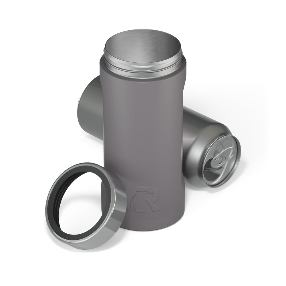 24oz Essential Can Cooler Graphite - Image 4