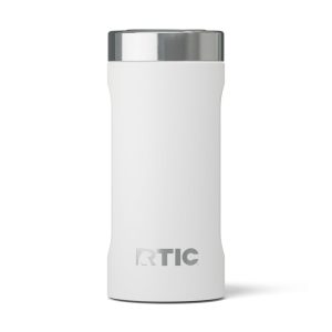 24oz Essential Can Cooler White