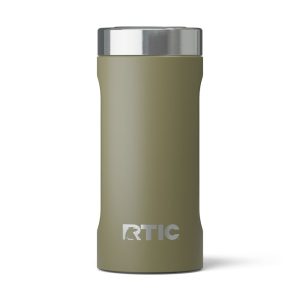 24oz Essential Can Cooler Olive