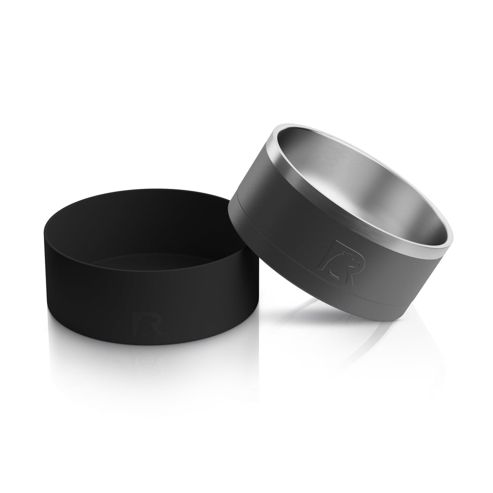 3-In-1 Dog Bowl Black & Black - Image 8