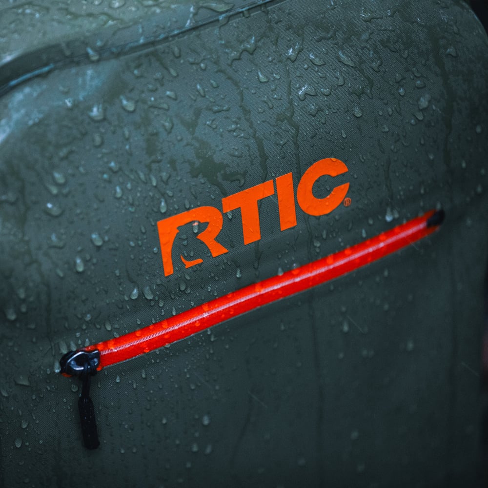 Ultra-Dry Backpack Olive & Orange - Image 17