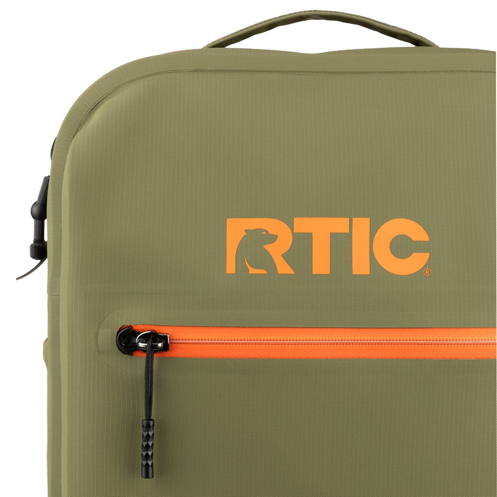 Ultra-Dry Backpack Olive & Orange - Image 7