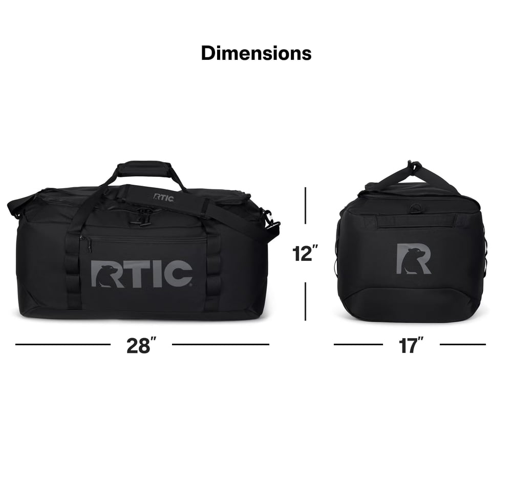 Road Trip Duffle Bag Black - Image 10