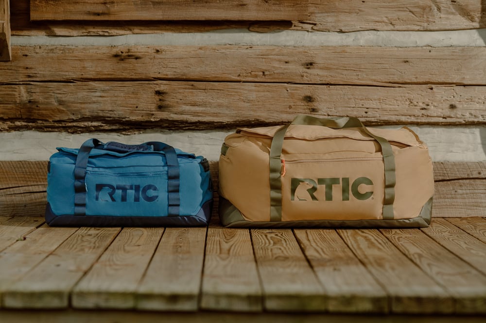 Road Trip Duffle Bag Navy & Denim - Image 10