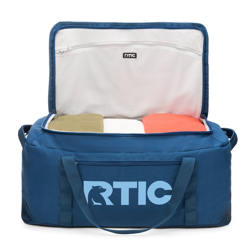 Road Trip Duffle Bag Navy & Denim - Image 4