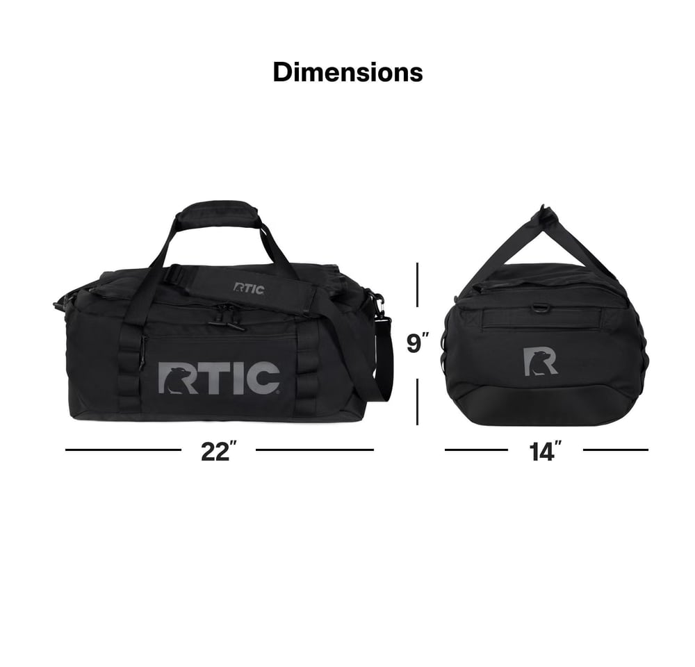 Road Trip Duffle Bag Olive & Beach - Image 9