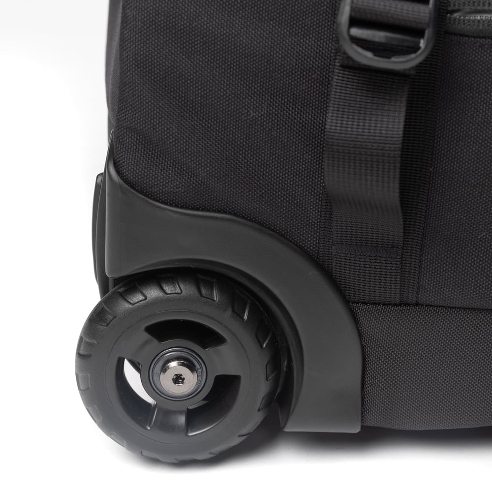 Road Trip Rolling Duffle Bag Black - Image 11