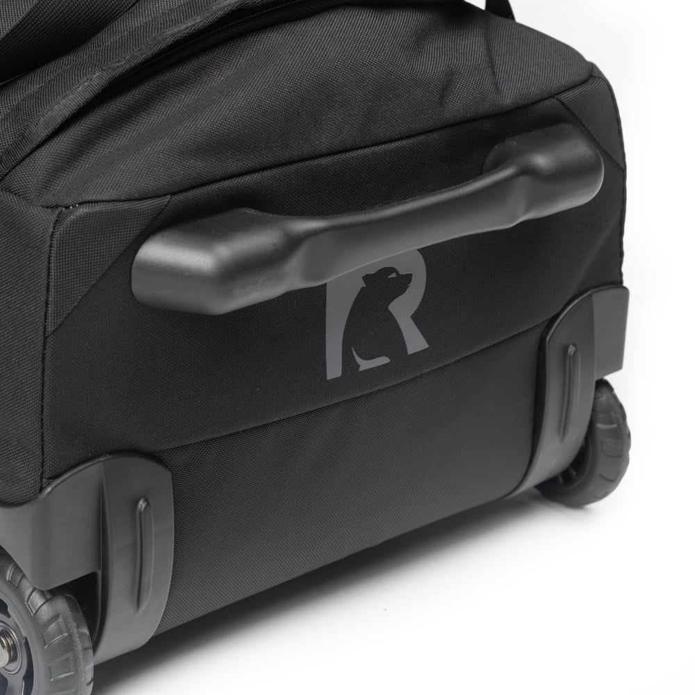 Road Trip Rolling Duffle Bag Black - Image 15
