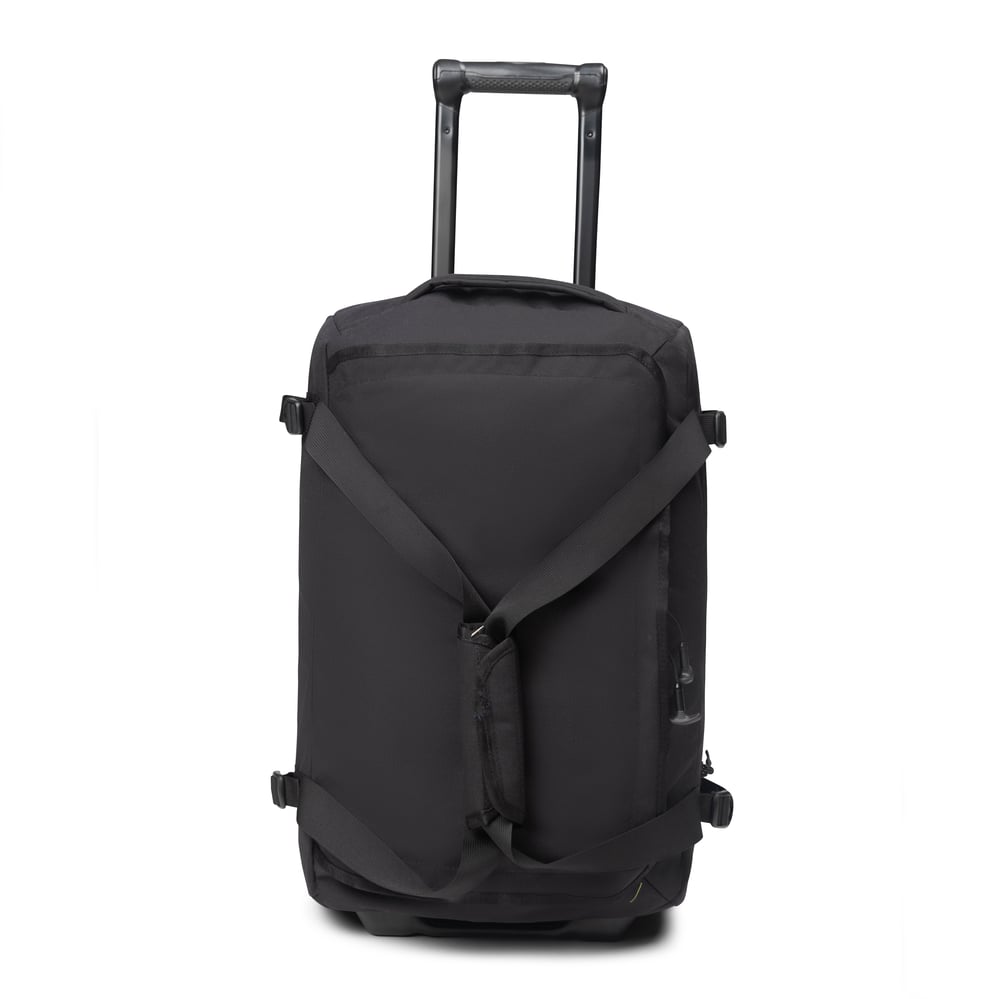 Road Trip Rolling Duffle Bag Black - Image 4