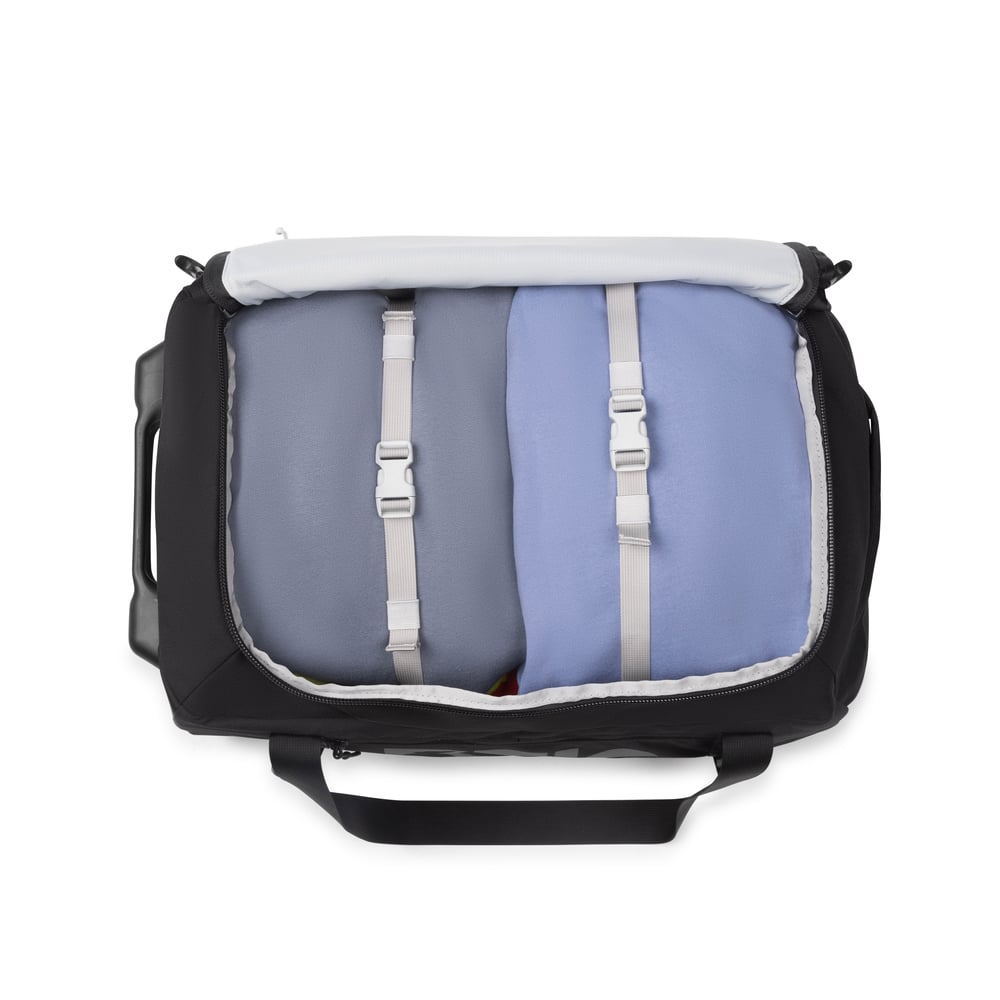 Road Trip Rolling Duffle Bag Black - Image 6