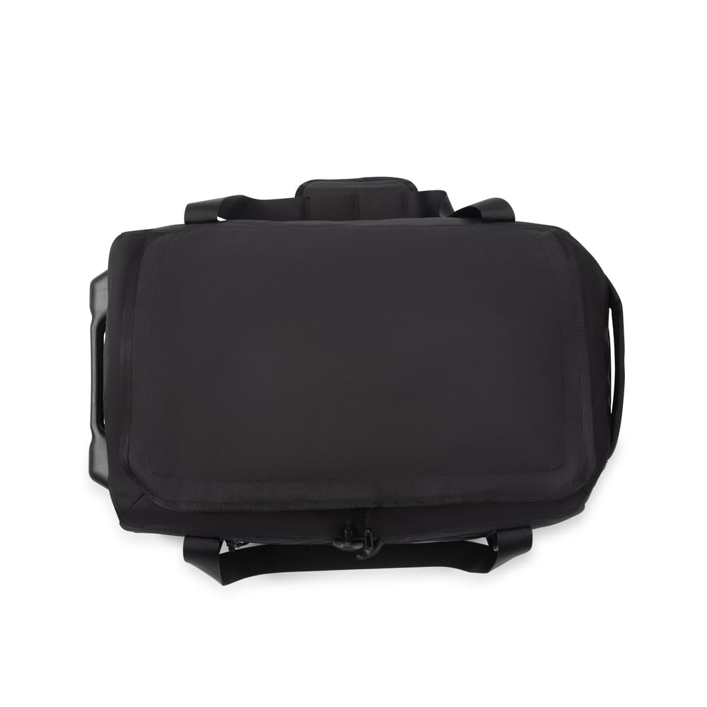 Road Trip Rolling Duffle Bag Black - Image 9