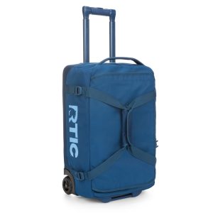 Road Trip Rolling Duffle Bag Navy & Denim