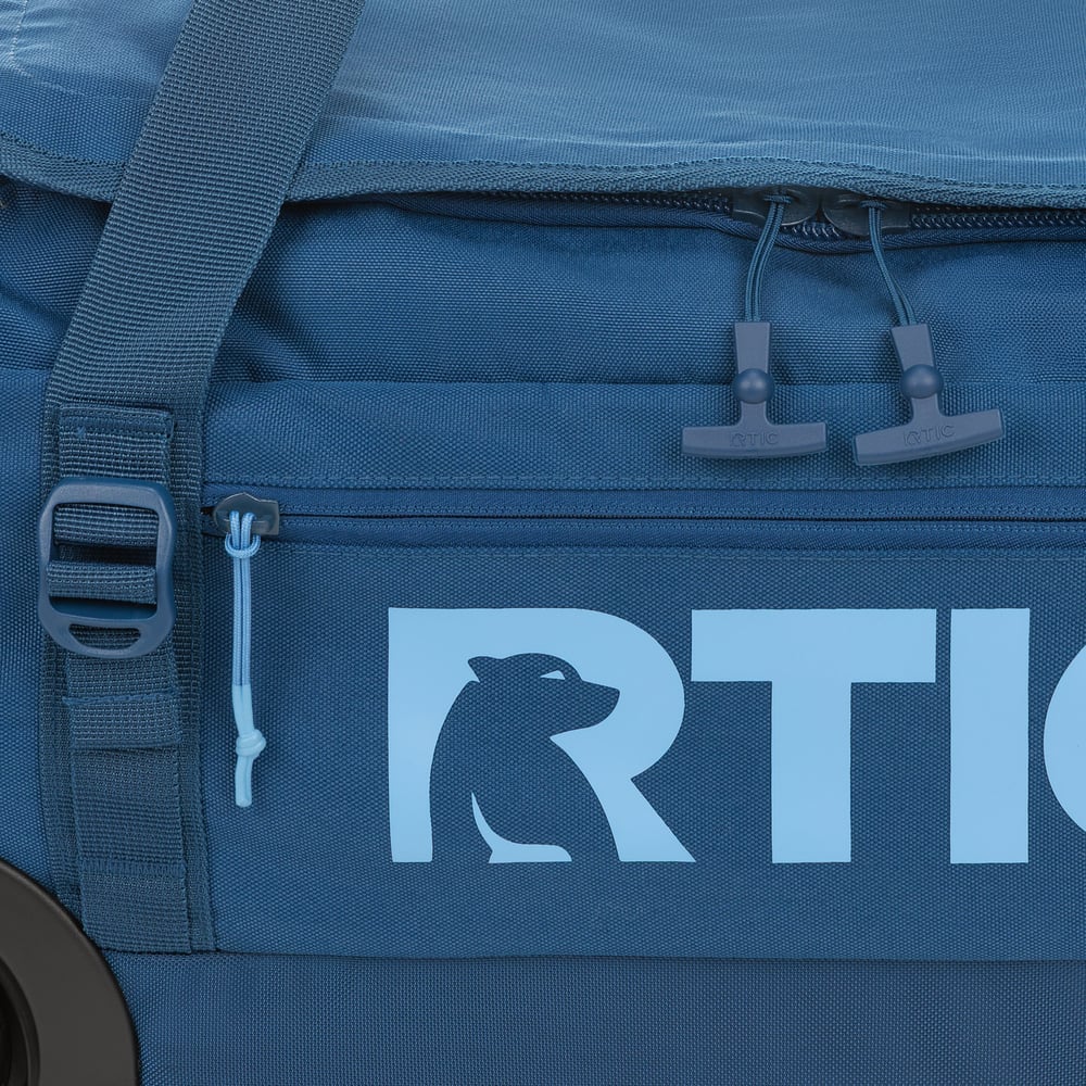 Road Trip Rolling Duffle Bag Navy & Denim - Image 14