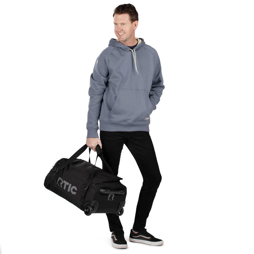 Road Trip Rolling Duffle Bag Navy & Denim - Image 16