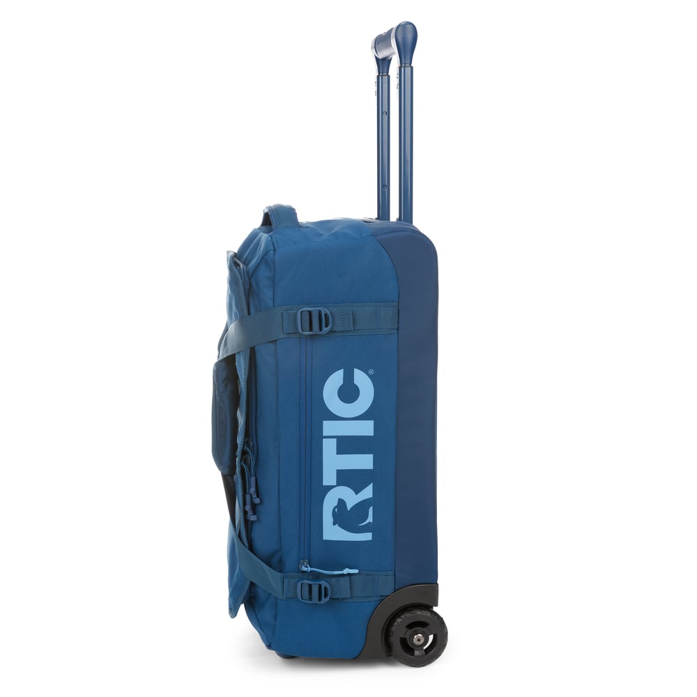 Road Trip Rolling Duffle Bag Navy & Denim - Image 3