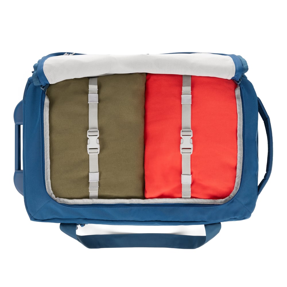 Road Trip Rolling Duffle Bag Navy & Denim - Image 6