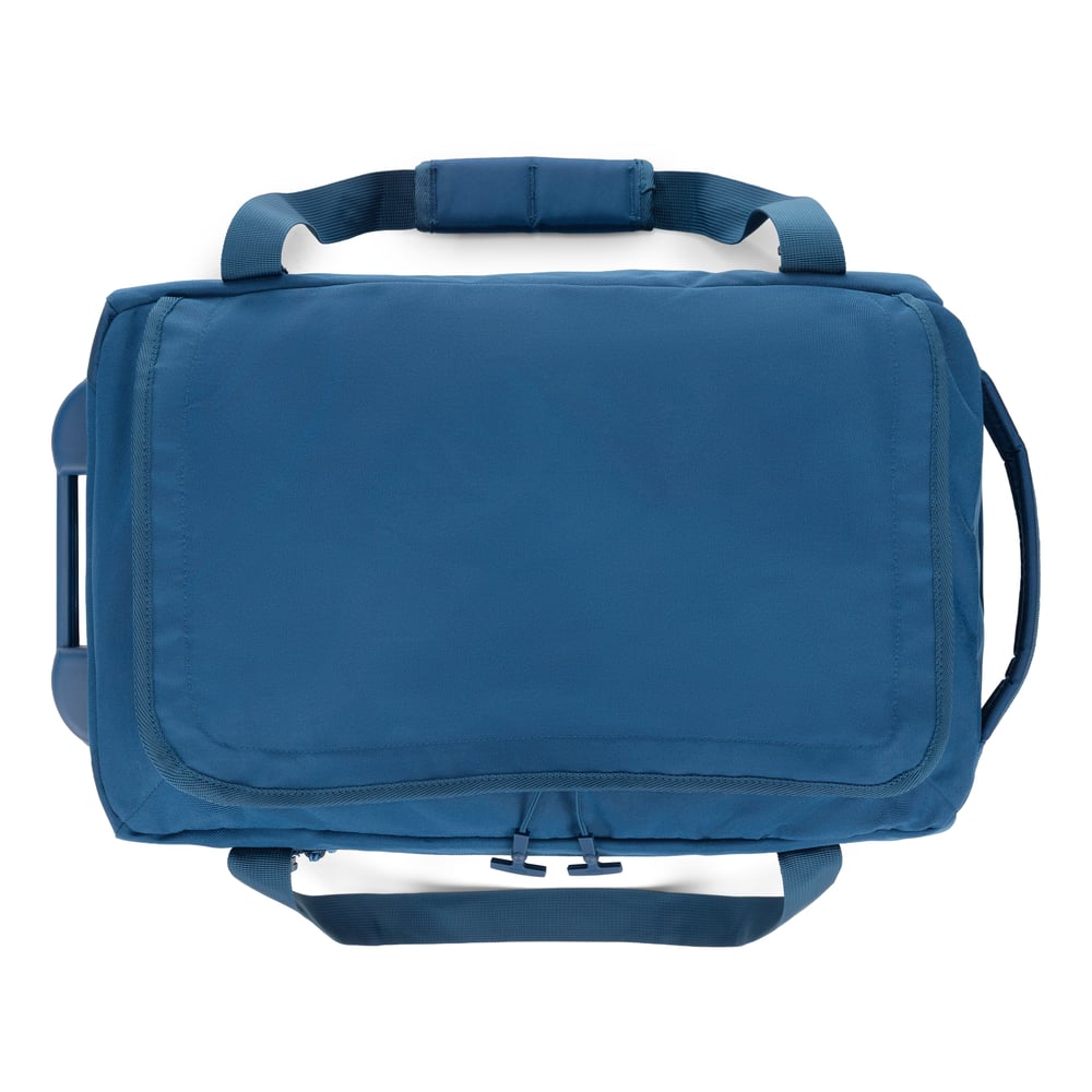 Road Trip Rolling Duffle Bag Navy & Denim - Image 8