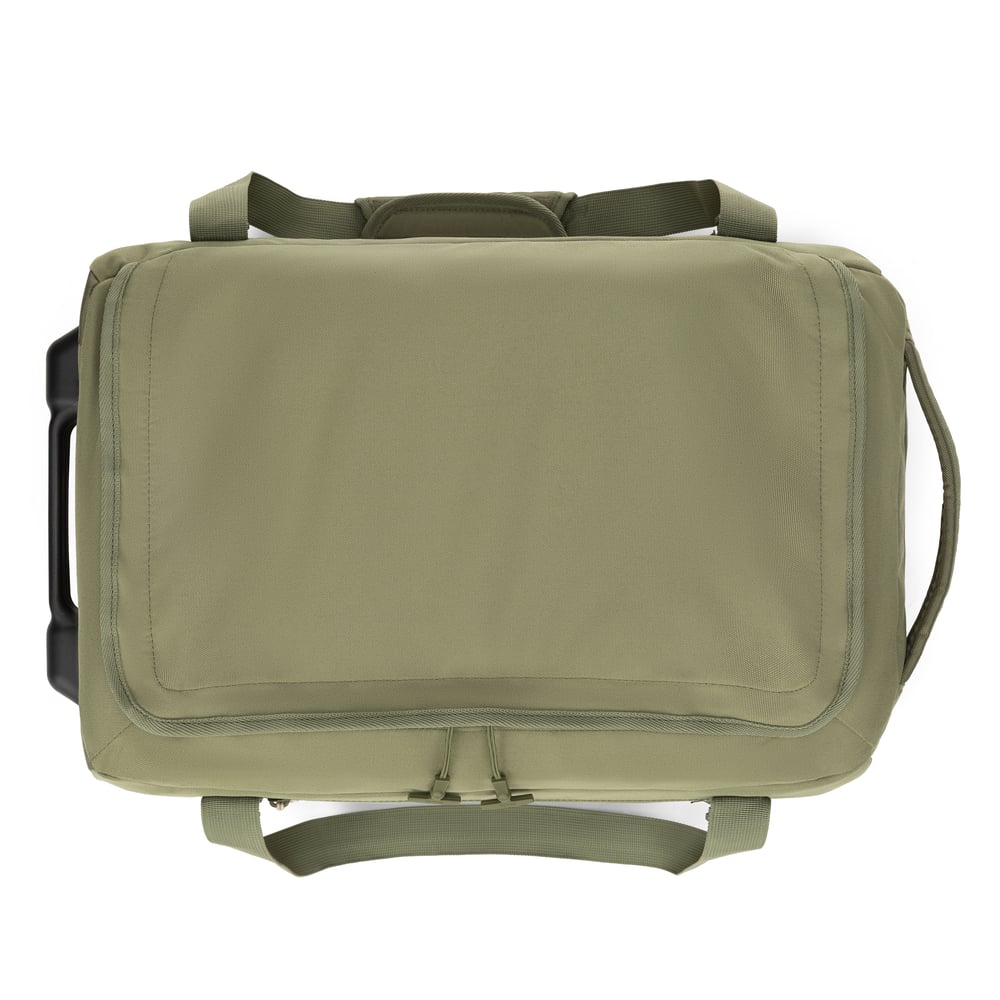 Road Trip Rolling Duffle Bag Olive & Beach - Image 8