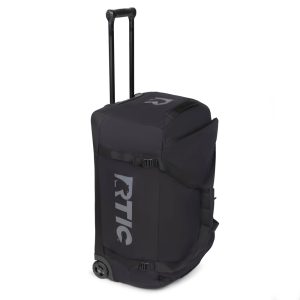 Road Trip Rolling Duffle Bag Black