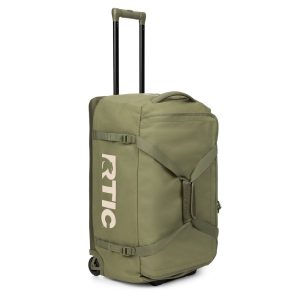 Road Trip Rolling Duffle Bag Olive & Beach