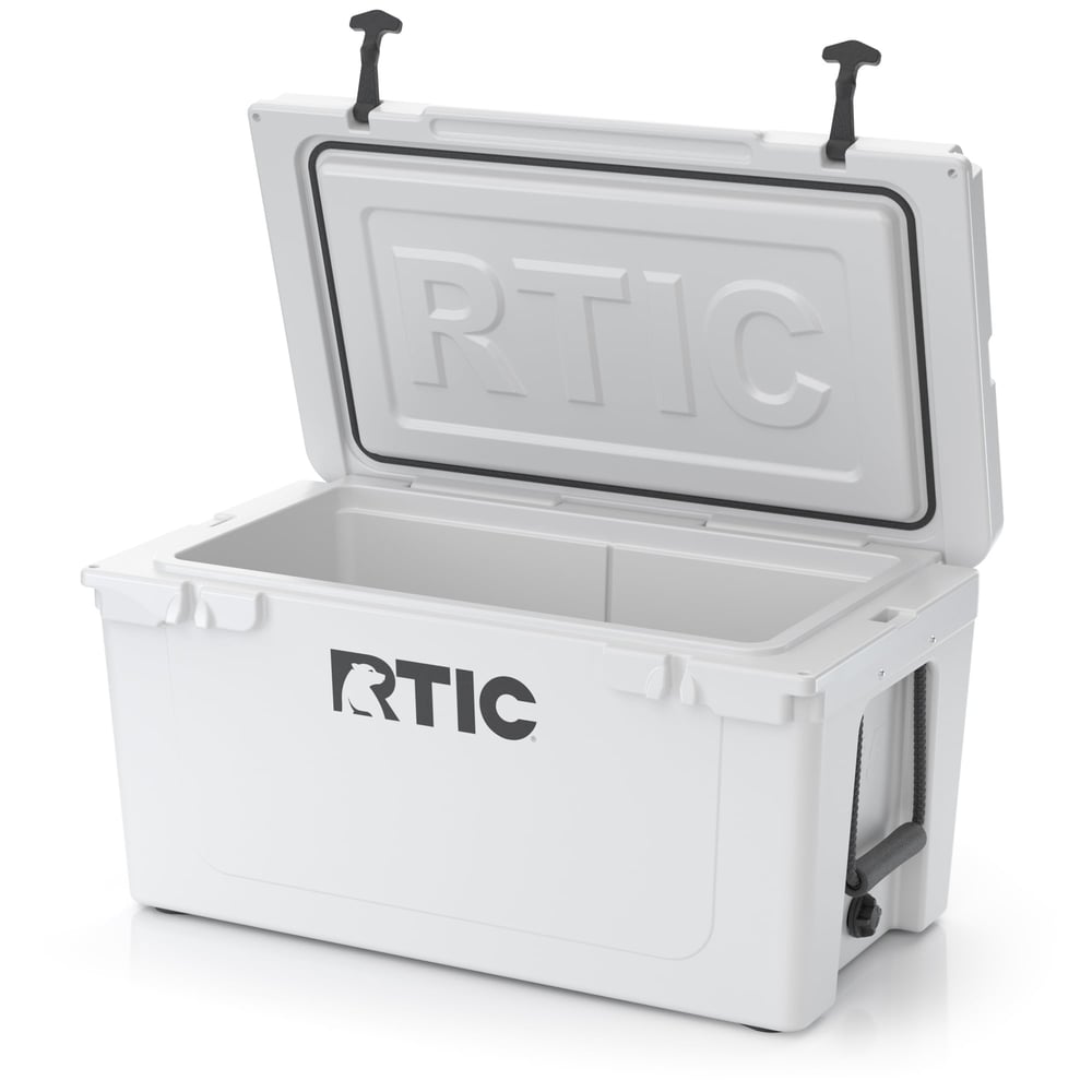 65 QT Ultra-Tough Cooler White - Image 3