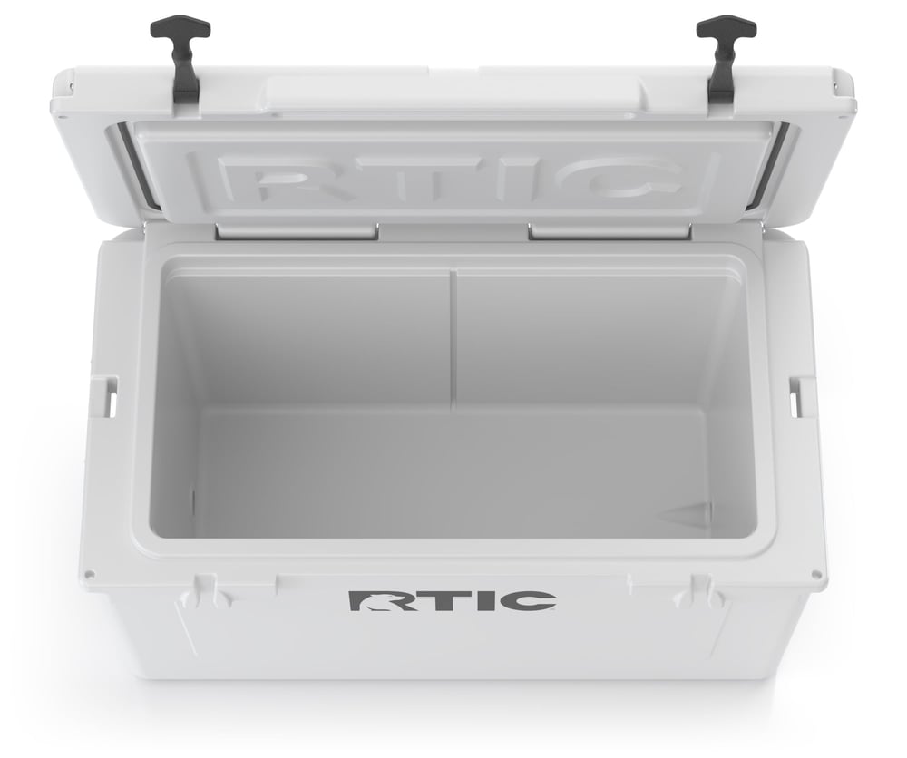 65 QT Ultra-Tough Cooler White - Image 5