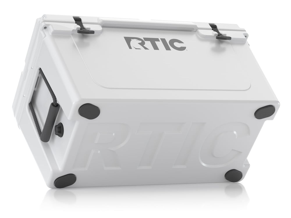 65 QT Ultra-Tough Cooler White - Image 6