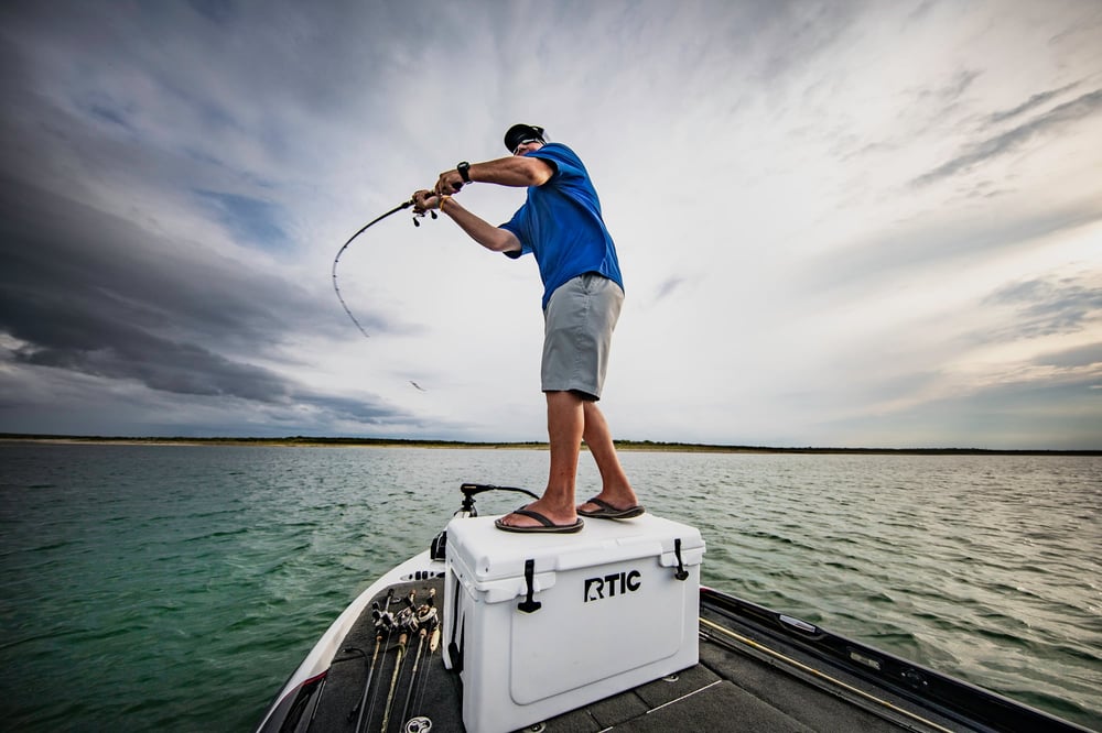 65 QT Ultra-Tough Cooler White - Image 7