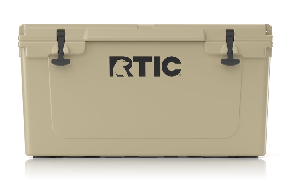 65 QT Ultra-Tough Cooler Tan - Image 2