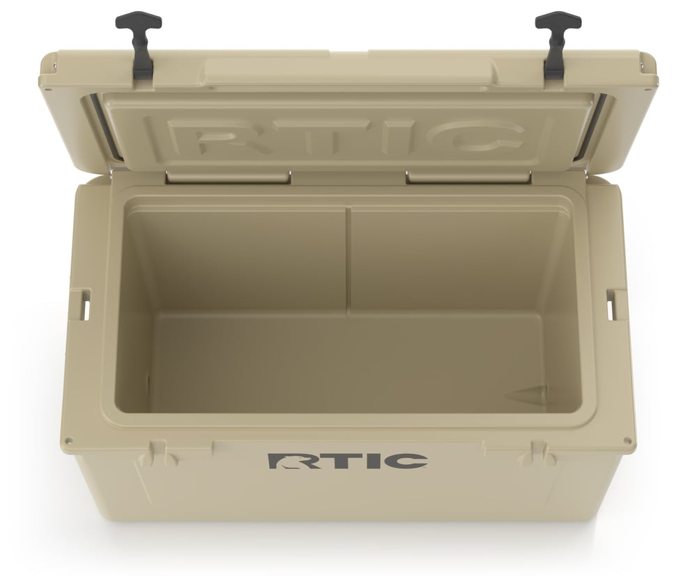 65 QT Ultra-Tough Cooler Tan - Image 5