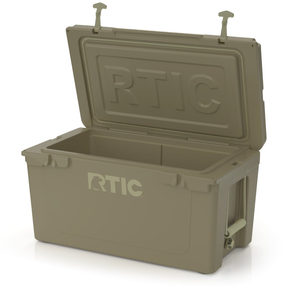 65 QT Ultra-Tough Cooler Olive - Image 3