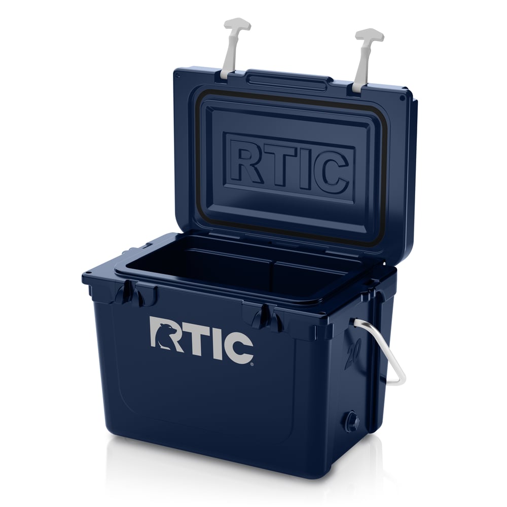 20 QT Ultra-Tough Cooler Navy - Image 3