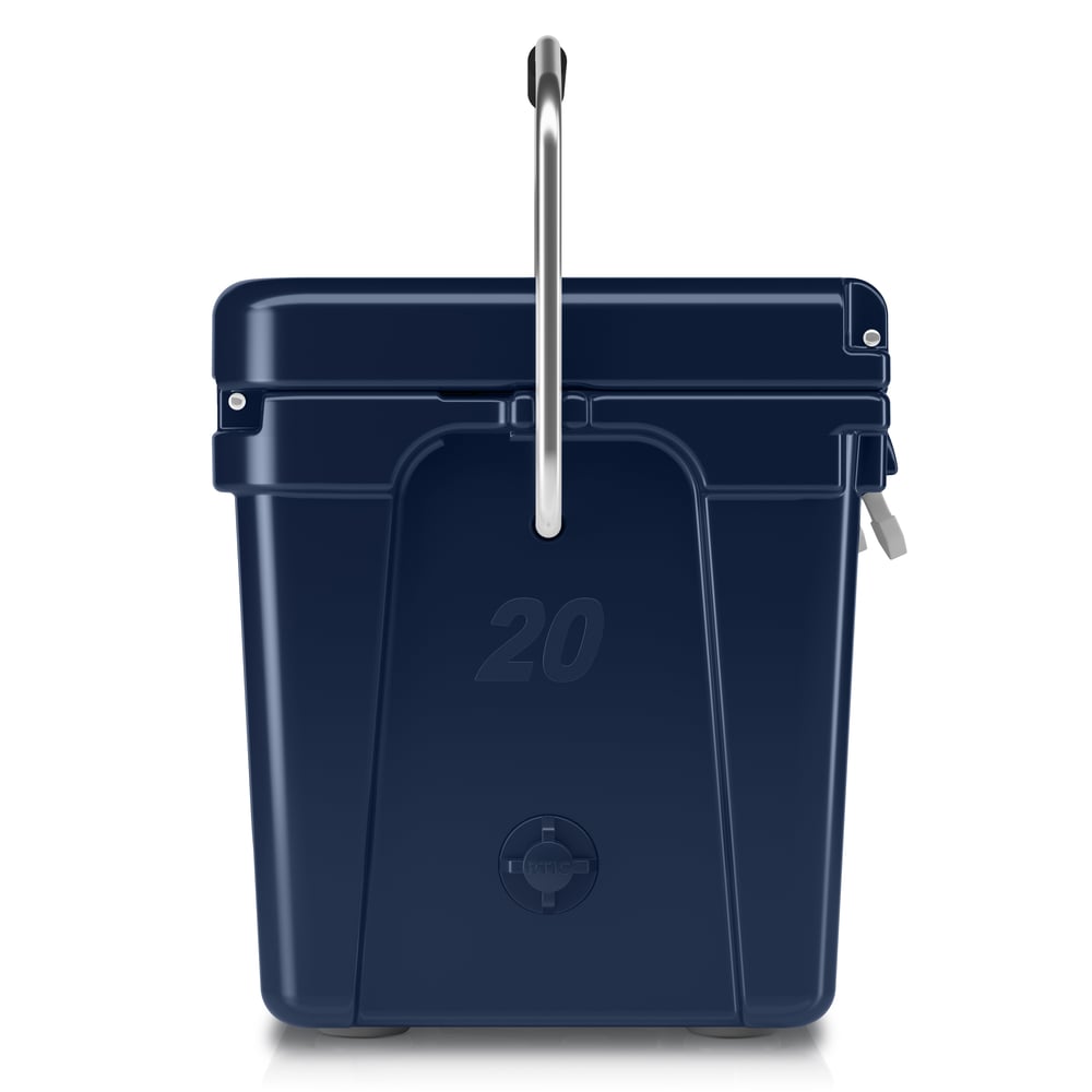 20 QT Ultra-Tough Cooler Navy - Image 4